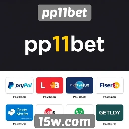 Plataformas de pagamento disponíveis no pp11bet