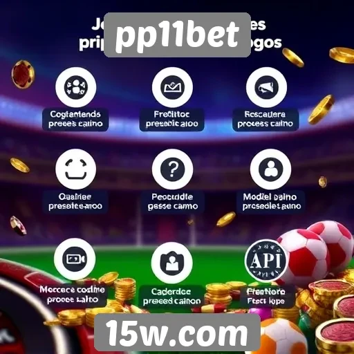 Características do site de jogos pp11bet
