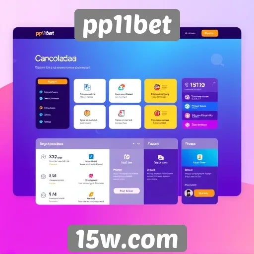 Interface do usuário no site pp11bet